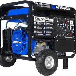 DuroMax XP10000E Gas Powered Portable Generator-10000 Watt Electric Start-Home Back Up & RV Ready, 50 State Approved